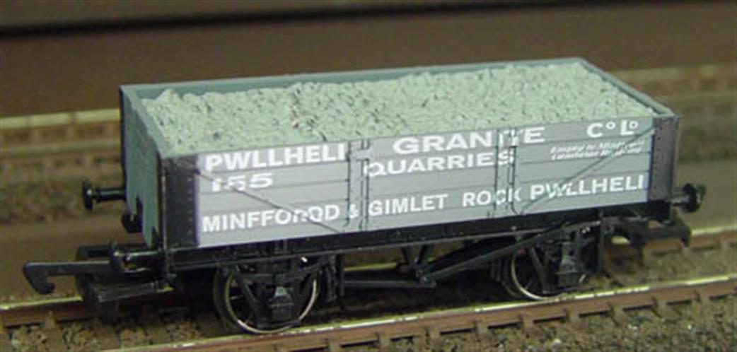 Dapol OO 4F-051-025 Pwllheli Granite 5 Plank Open Wagon 82