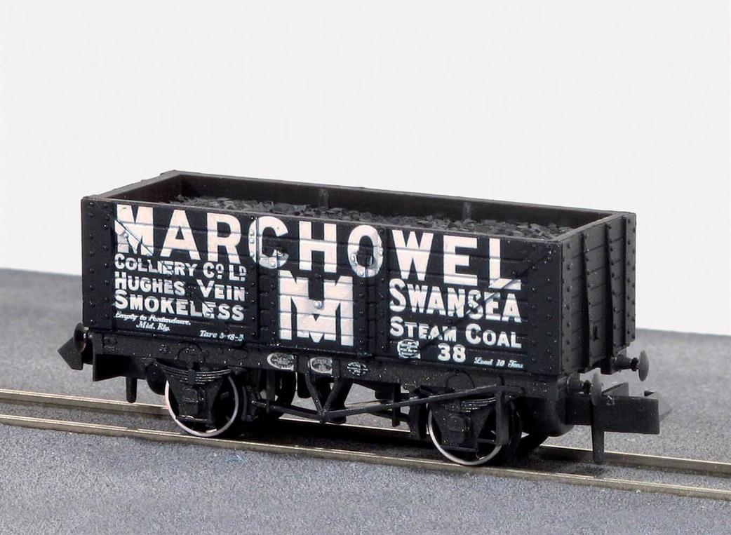 Peco NR-P420 Marchowel Colliery Co. Swansea 7 plank Coal Wagon 38 N