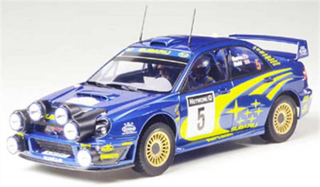 Tamiya 1/24 24250 Subaru Impreza WRC 2001 Rally Car Kit