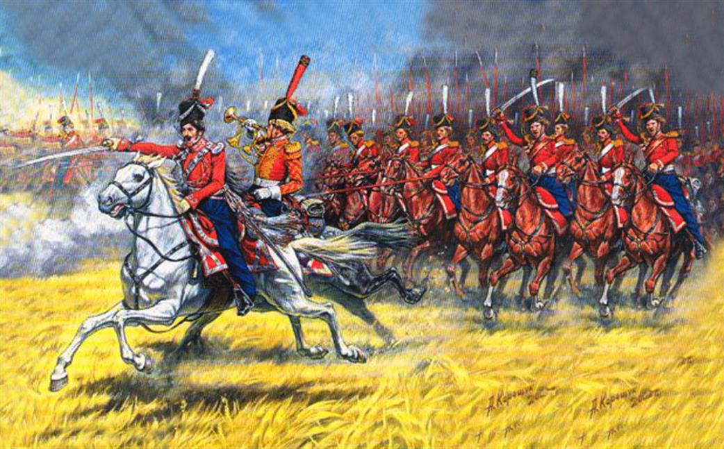 Zvezda 1/72 8018 Lifeguard Cossacks 1812-1814 15 Unpainted Mounted Soldiers
