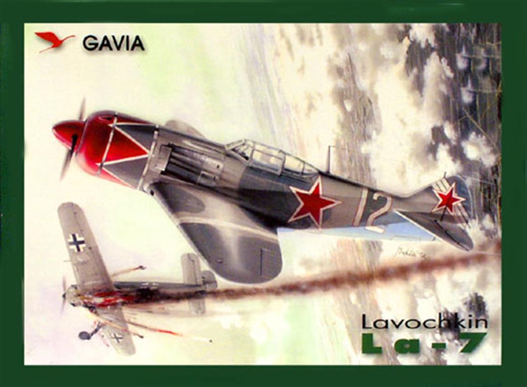 Gavia 1/48 005/1201 Russian Lavochkin La-7 Fighter WW2