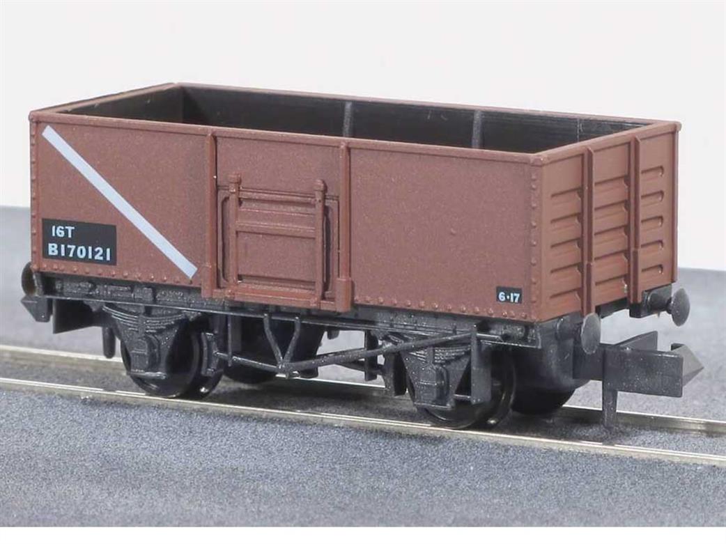 Peco N NR-44FA BR Butterley Type Mineral Wagon Bauxite Livery