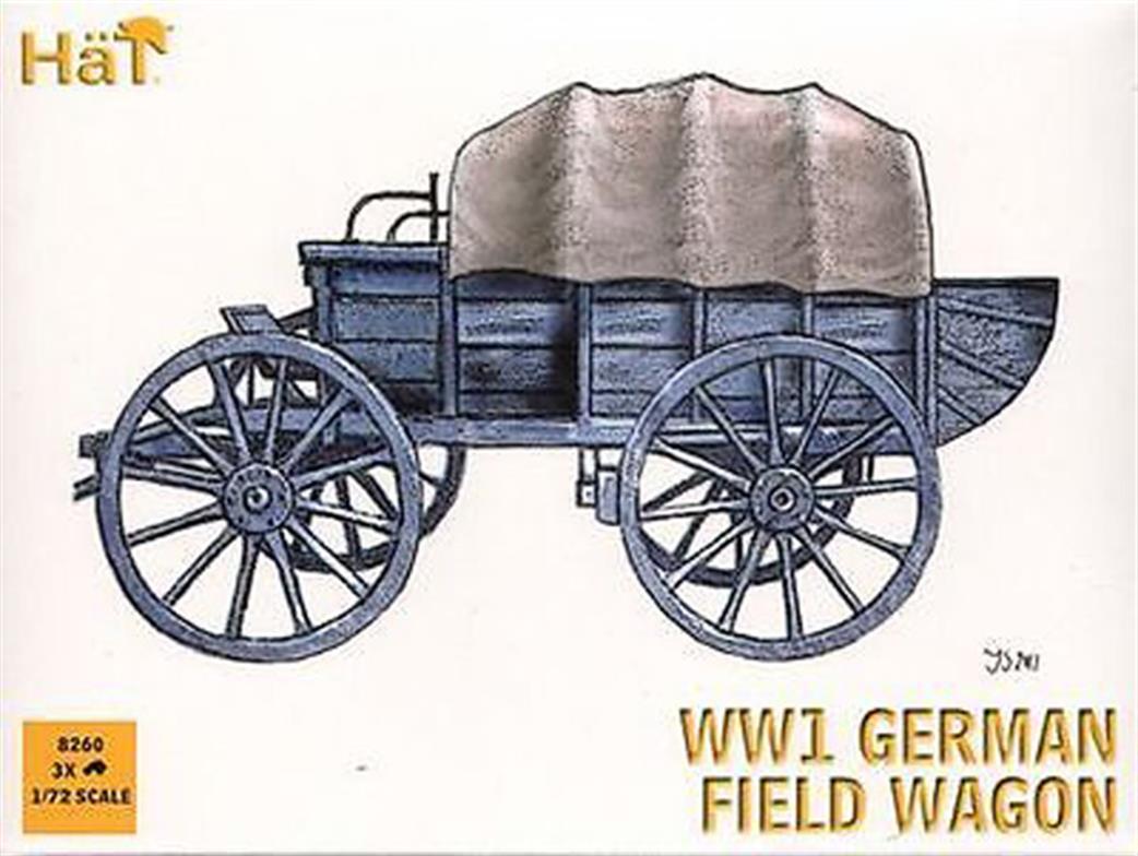 Hat 1/72 8260 WW1 German Field Wagon Kit