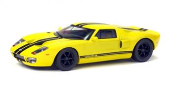 Ford GT40 2008 Supercar Model in Yellow