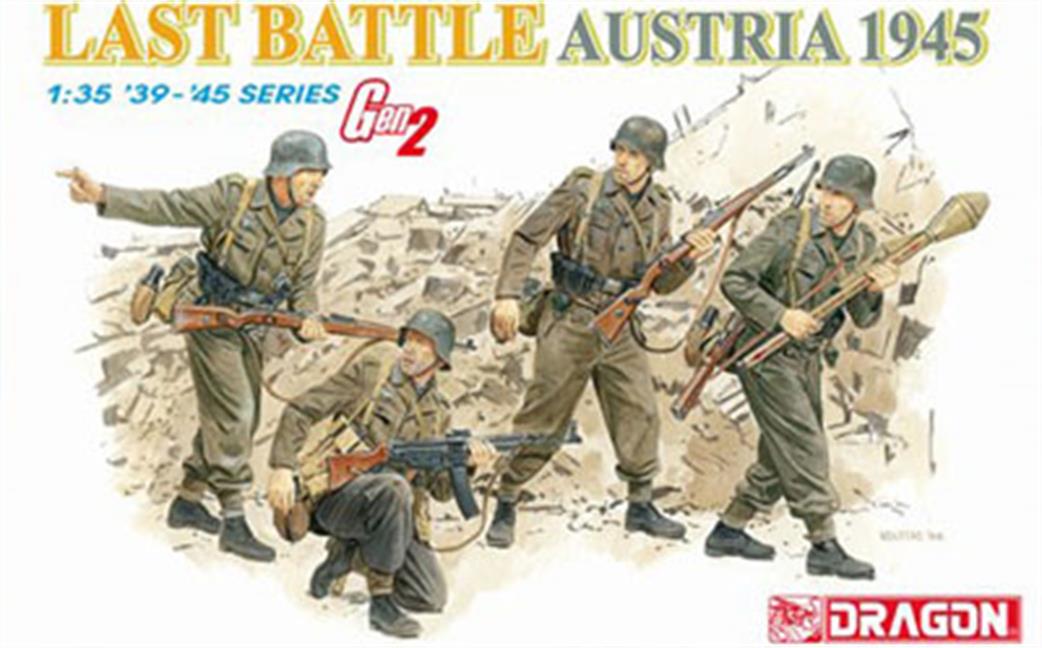 Dragon Models 1/35 6278 German Grenadiers Last Battle Austria 1945 Gen2 Figure Set