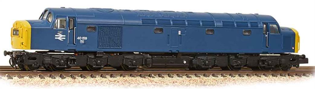 Graham Farish 371-182 BR 40159 Class 40 1Co-Co1 Diesel BR Blue Centre Head Code Full Yellow Ends N