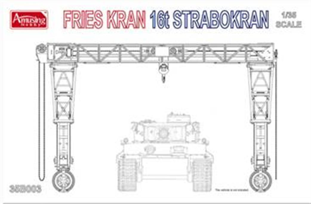 Amusing Hobby 1/35 35B003 Fries Kran 16t StratoKran Kit