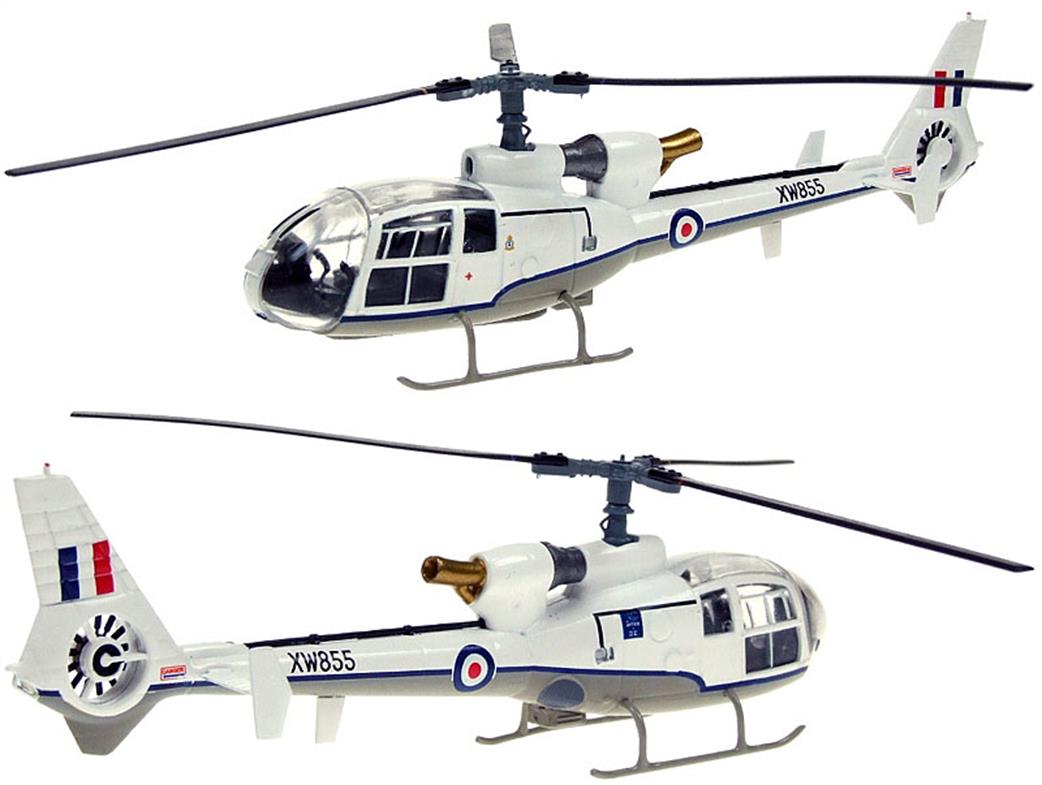 Aviation 1/72 AV7224001 Westland Gazelle HCC4 XW855 Helicopter Model