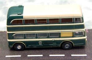 Corgi 1/76 AEC Q Double Decker Leeds OM45708Built by AEC at its Southall works, the first Q-Type double Decker made its appearance in october 1932. Designer by John Rackham, the Q-Type is remembered as one of the most remarkably advanced bus designs of its era.