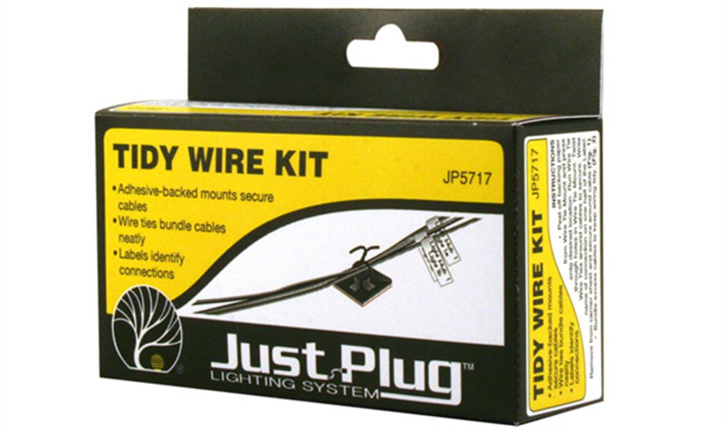 Woodland Scenics  JP5717 Just Plug Tidy Wire Kit