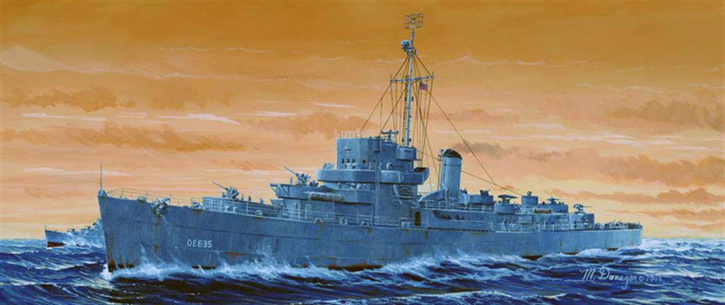 Trumpeter 05305 USS England DE-635 Escort Destroyer Plastic Kit 1/350