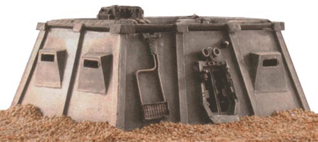 Conflix 28mm EM6701 Sci-fi Bunker with Removable Roof Prepainted Scenic Accessory