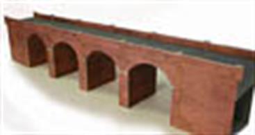 Metcalfe OO Red Brick Viaduct PO240