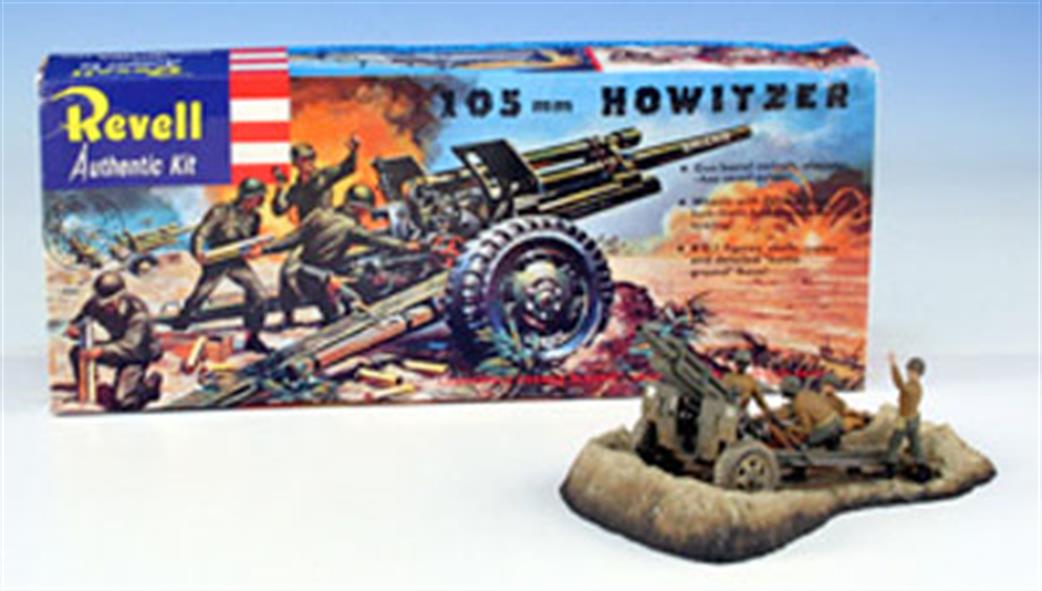 Revell 1/40 H-539 105mm Howiter American Artillery Gun