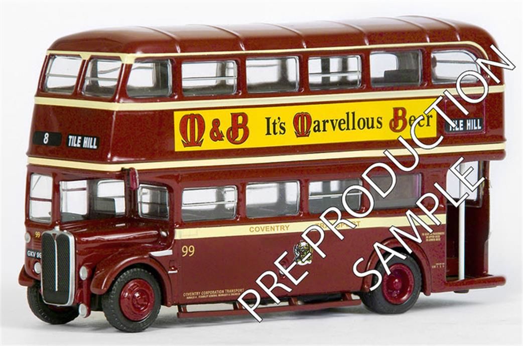 EFE 34108 AEC RT Bus Coventry Transport 1/76