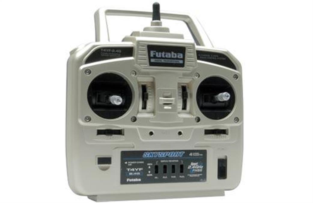 Futaba  4YFG-2004GF-2.4G-2 4YF 2.4Ghz 4ch Transmitter Combo with R2004GF Receiver