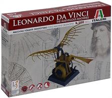 The ornithopter is a machine designed to fly by the flapping of its wings in imitation of birds.In 1485, Leonardo da Vinci began to study the flight of birds. He grasped that humans are too heavy, and not strong enough, to fly using wings simply attached to the arms. Therefore he sketched a device in which the aviator lies down on a plank and works two large, membranous wings using hand levers, foot pedals, and a system of pulleys.