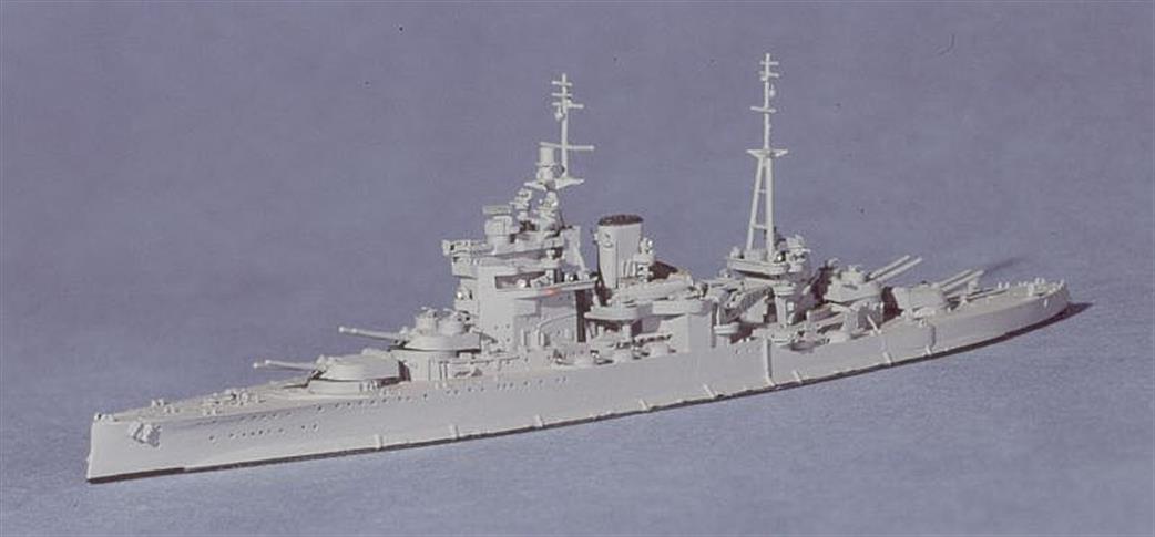 Navis Neptun 1/1250 1104 HMS Queen Elizabeth British WW2 Battleship (1943)