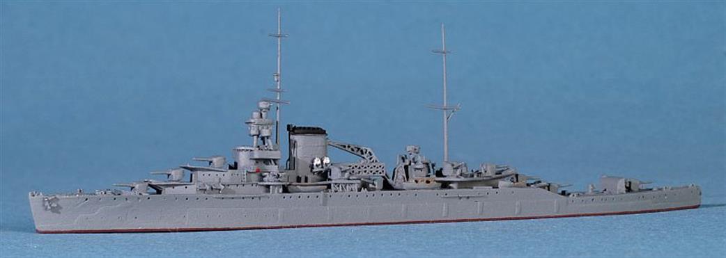 Navis Neptun 1139 HMS Effingham, British WW2 Cruiser (1940) 1/1250