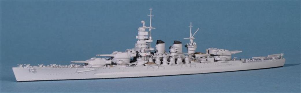 Navis Neptun 1501A Vittorio Veneto, Italian WW2 Battleship 1941 model 1/1250