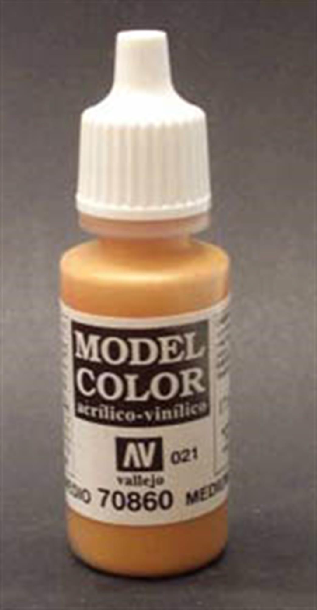 Vallejo  70860 860 Model Color Matt Medium Fleshtone Acrylic Paint 17ml 021