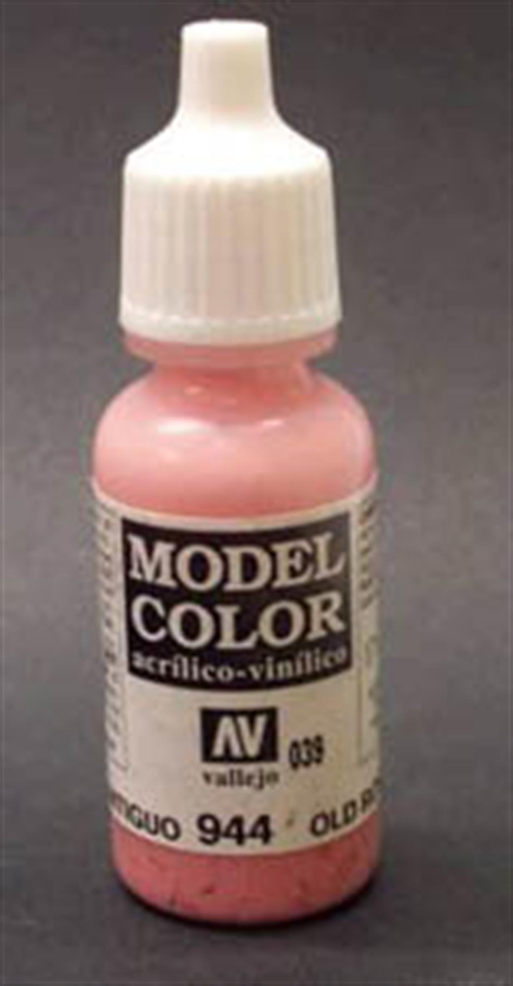 Vallejo  70944 944 Model Color Matt Old Rose Acrylic Paint 17ml 039