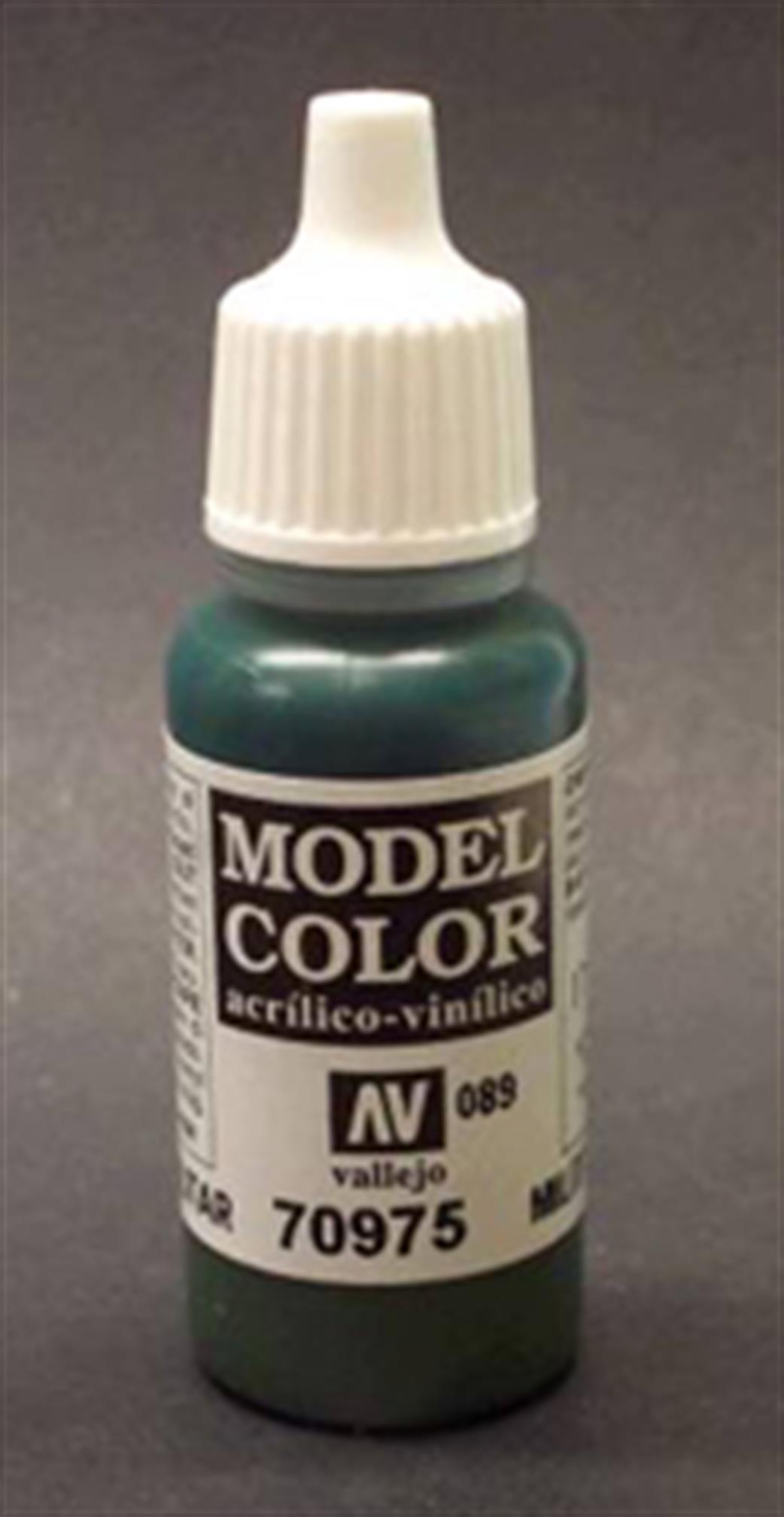 Vallejo  70975 975 Model Color Matt Military Green Acrylic Paint 17ml
