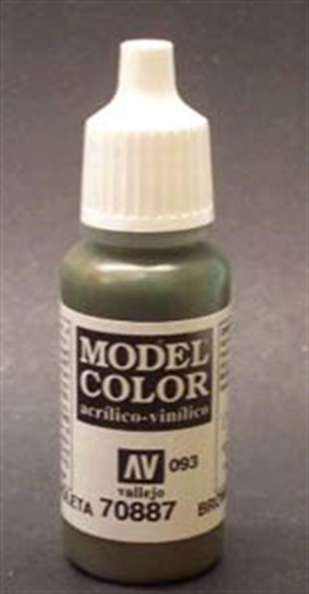 Vallejo  70887 887 Model Color Matt Brown Violet Acrylic Paint 17ml 093