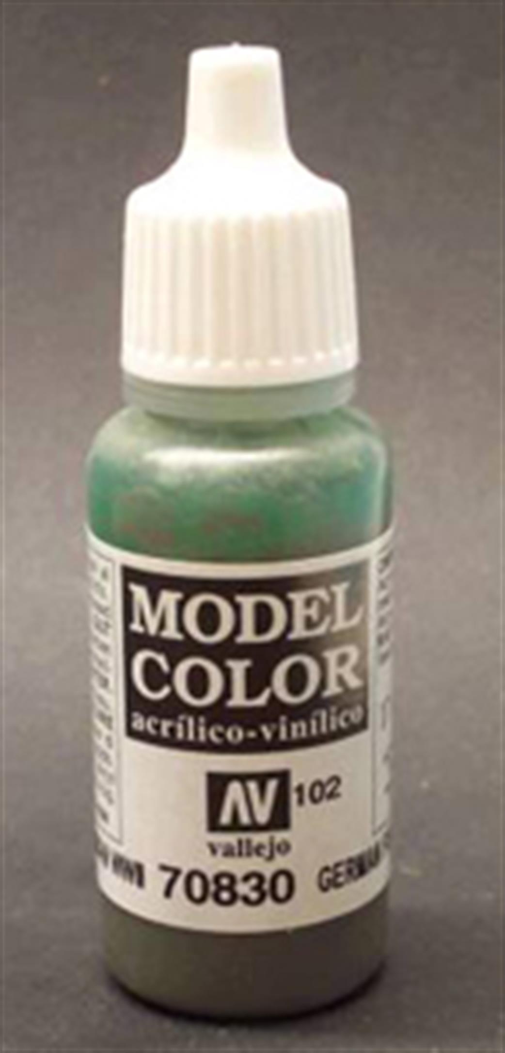 Vallejo  70830 830 Model Color Matt German Field Grey WWII Acrylic Paint 17ml 102