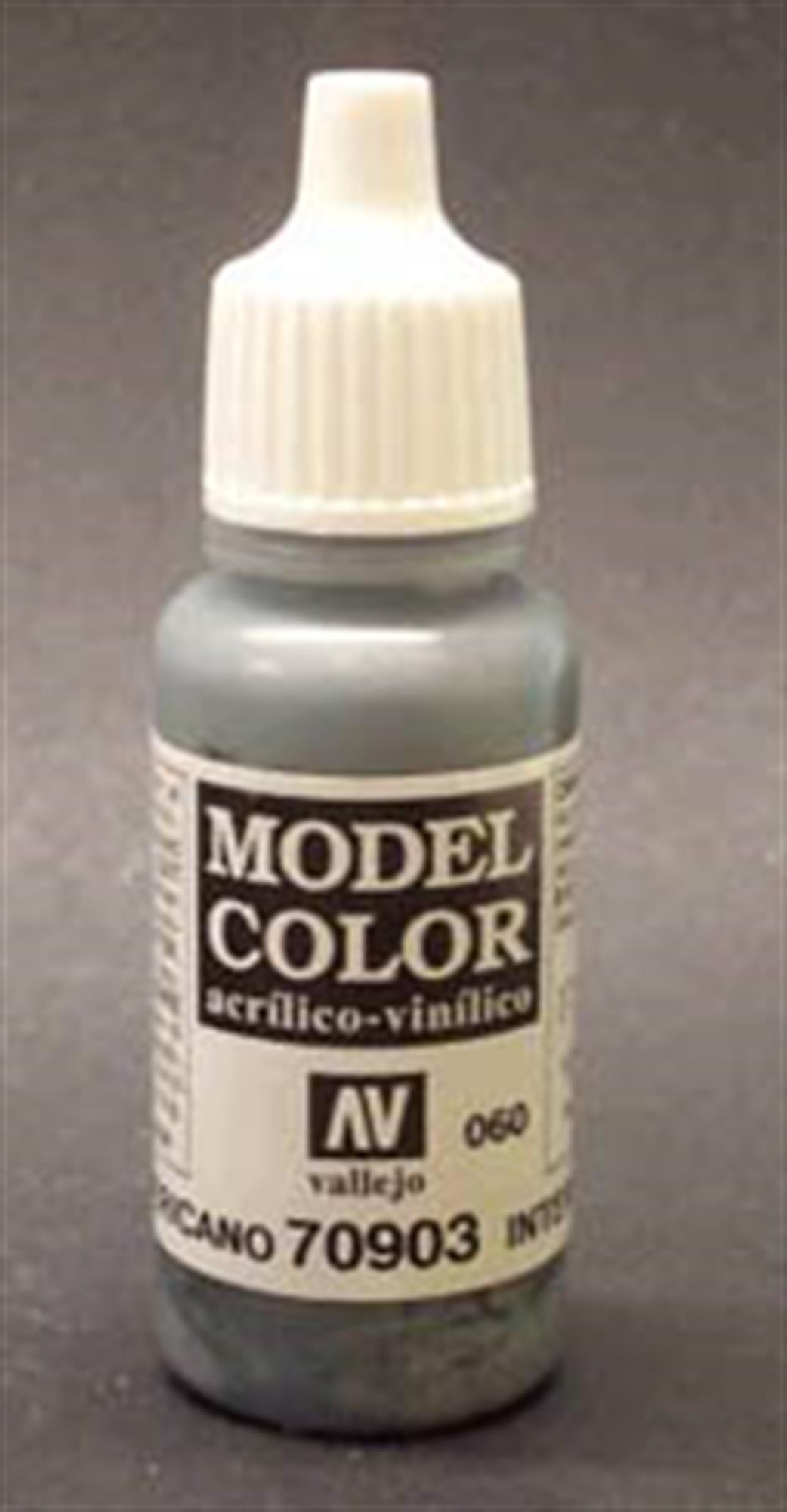 Vallejo  70903 903 Model Color Matt Intermediate Blue Acrylic Paint 17ml 060