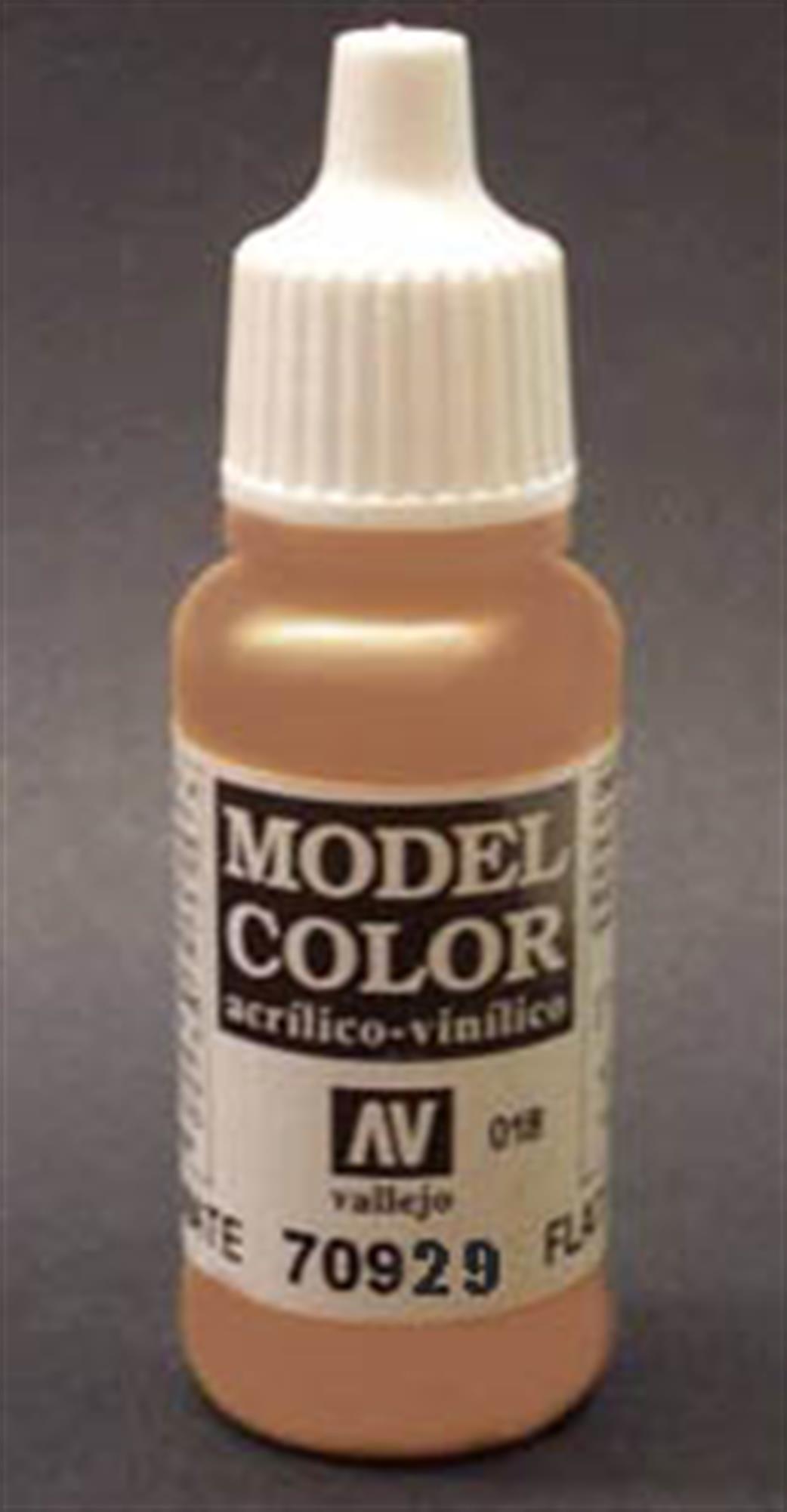 Vallejo  70929 929 Model Color Matt Light Brown Acrylic Paint 17ml 129