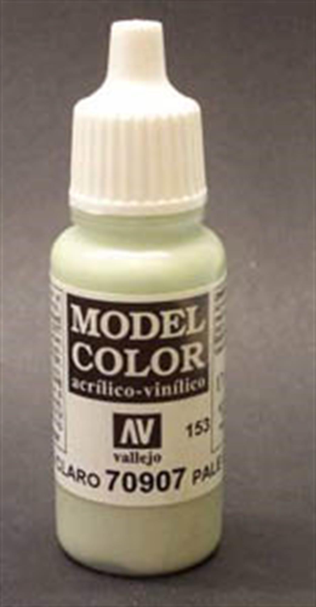 Vallejo  70907 907 Model Color Matt Pale Grey Blue Acrylic Paint 17ml 153