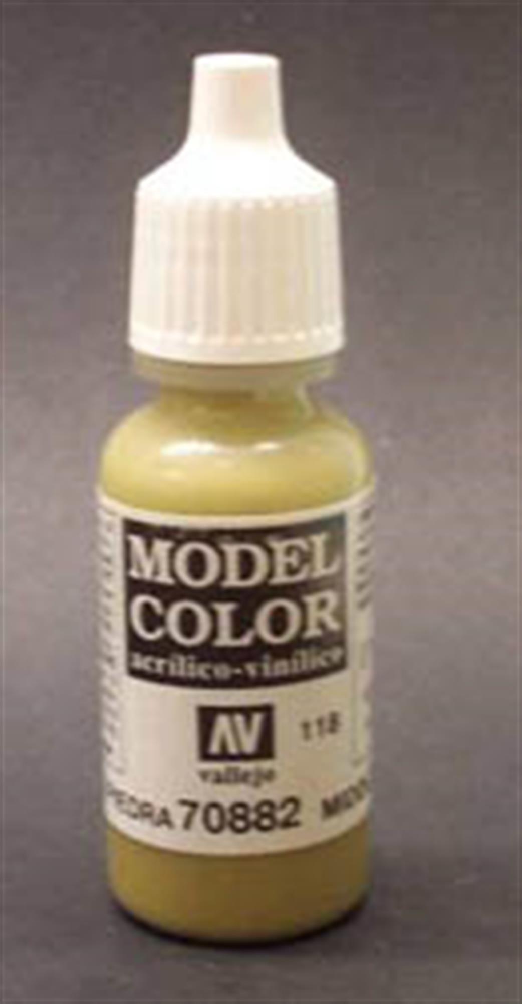 Vallejo  70882 882 Model Color Matt Middlestone Acrylic Paint 17ml 118