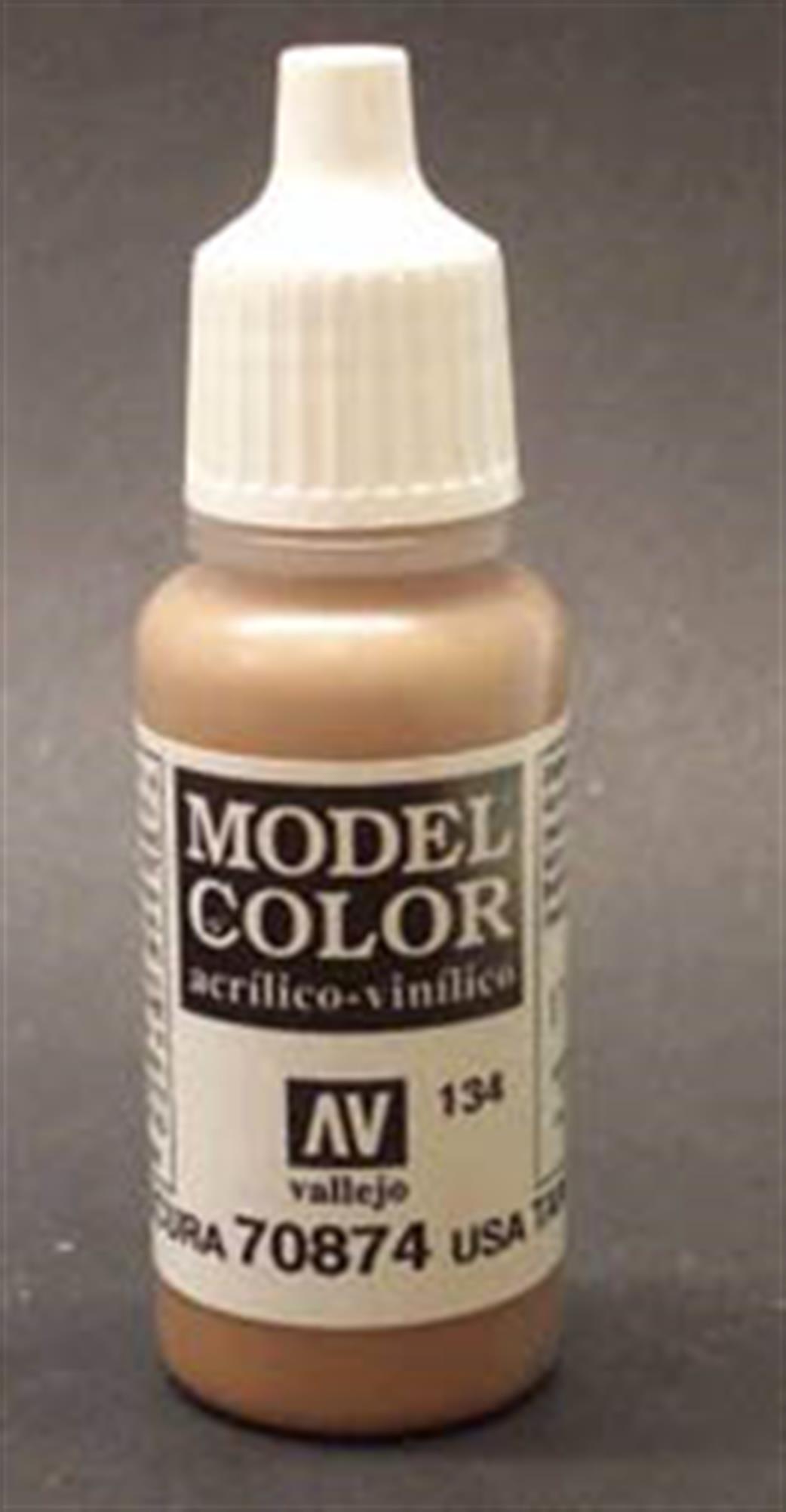 Vallejo  70874 874 Model Color Matt USA Tan Earth Acrylic Paint 17ml 134