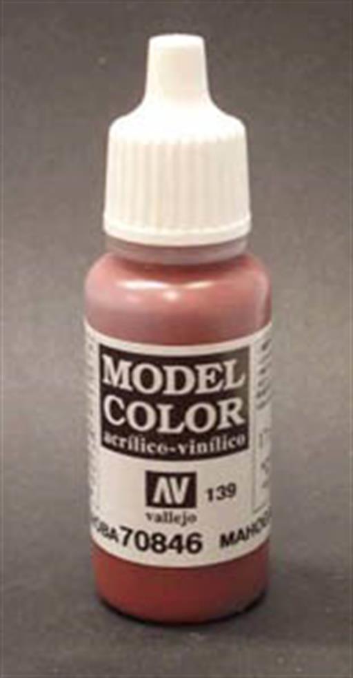 Vallejo 70846 846 Model Color Matt Mahogany Brown Acrylic Paint 17ml
