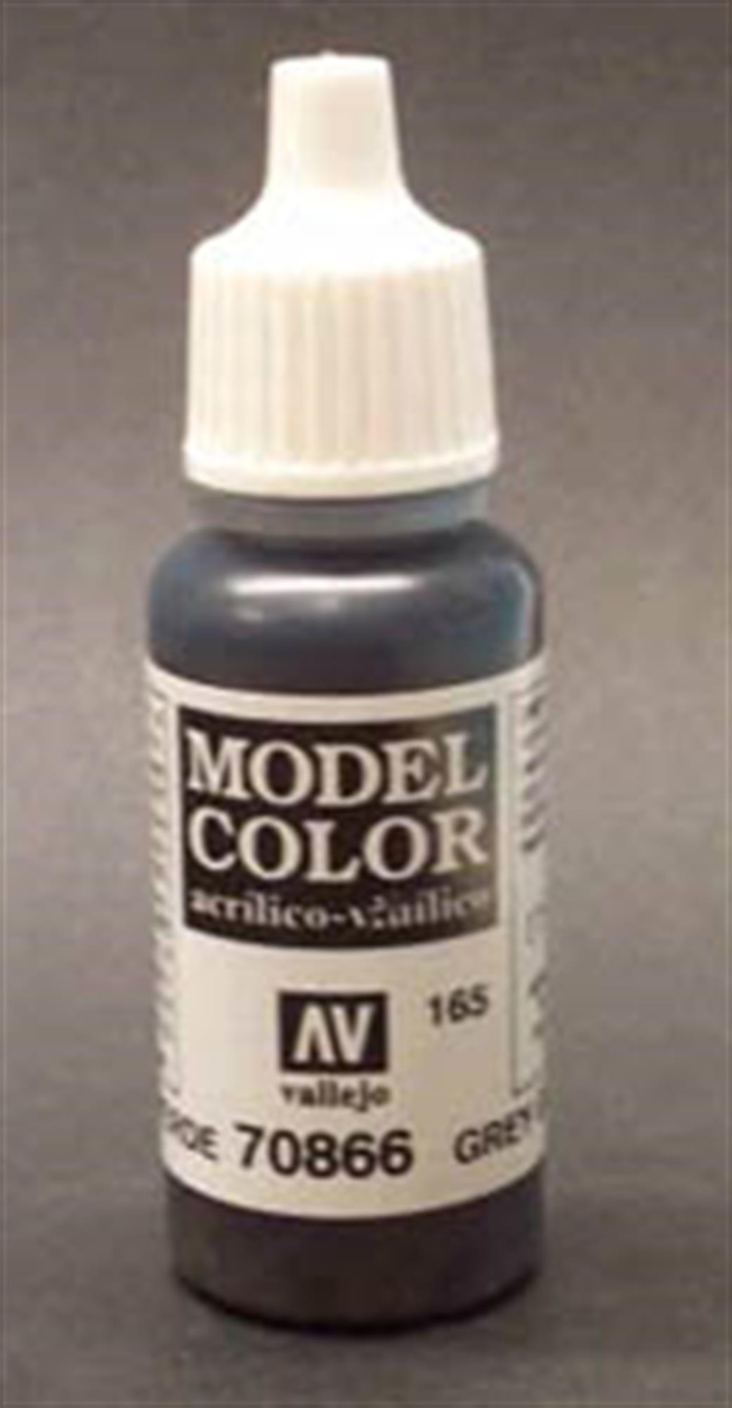 Vallejo  70866 866 Model Color Matt Grey Green Acrylic Paint 17ml 165