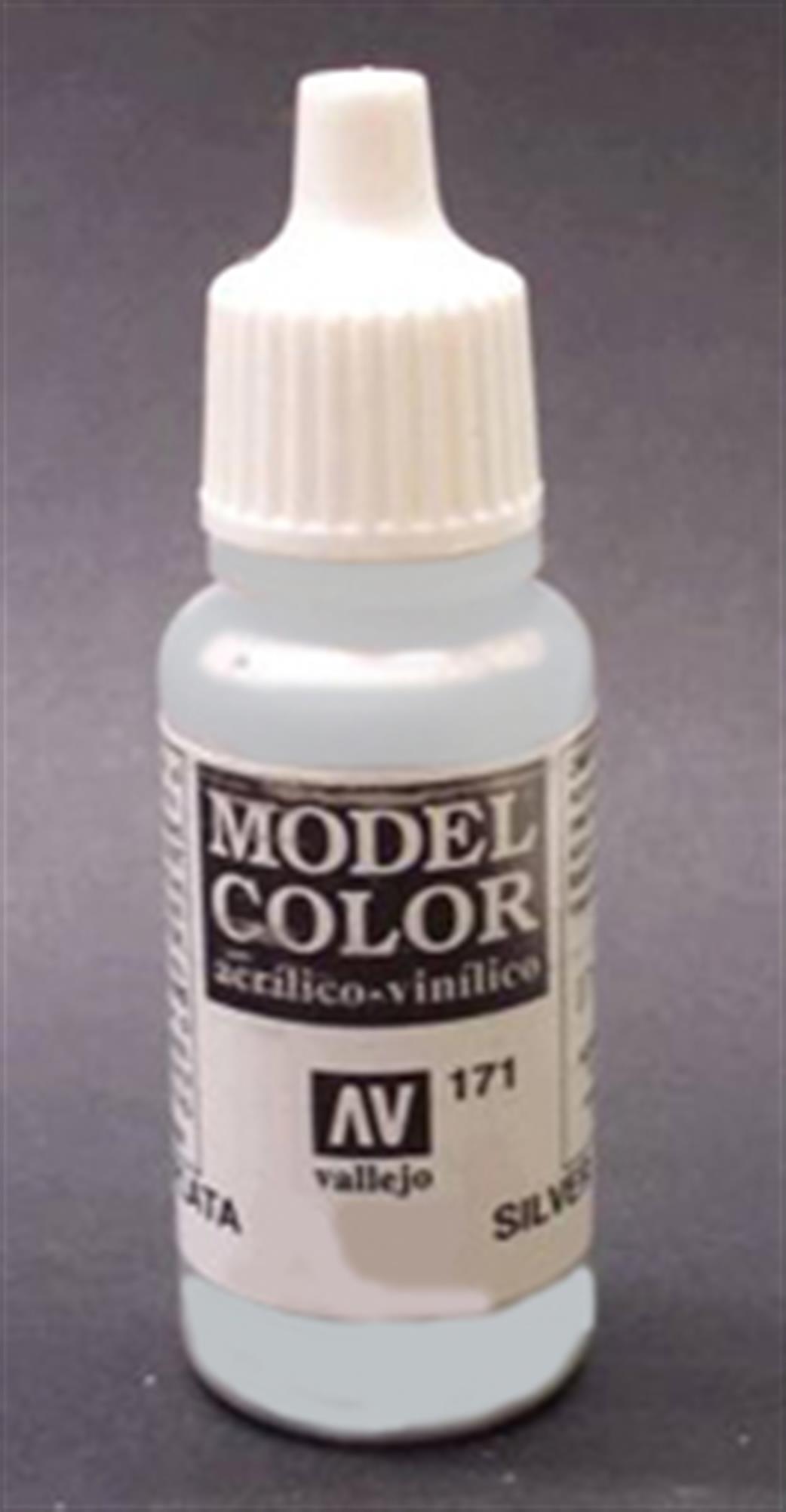 Vallejo  70790 790 Model Color Metal Silver Alcohol Based Paint 35ml 211