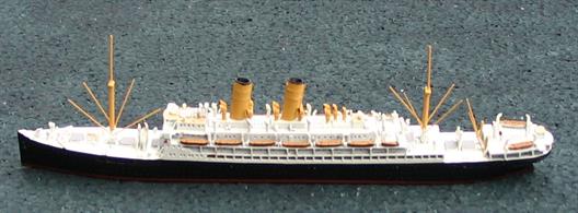 Pressed into military service as a fast minelayer at the start of WW1, this was the ship which sank HMS Audacious!
