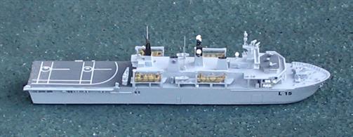 The landing craft are in desert camouflage on this model. All set for a Gulf Assault Group!