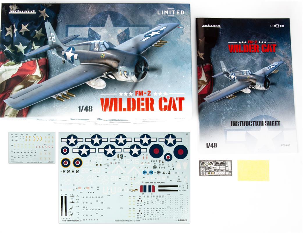 Eduard 1/48 11175 USAF FM-2 Wilder Cat Limited Edition Plastic Kit