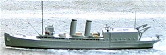 Typical of the cross-channel ferries that were converted to seaplane carriers to provide scouting for the Battleships.