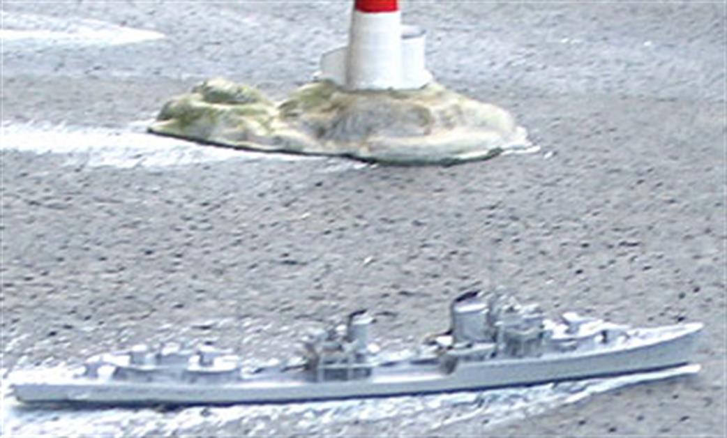 Navis Neptun 1/1250 1065 Z1-4 type, German Destroyers of WW2