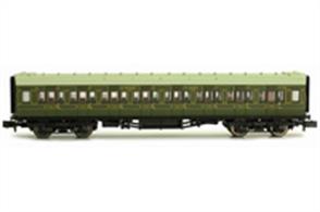 Dapol N Gauge 2P-012-103 Southern Railway Maunsell Design Third Class Corridor Coach 780 SR Lined Green Livery