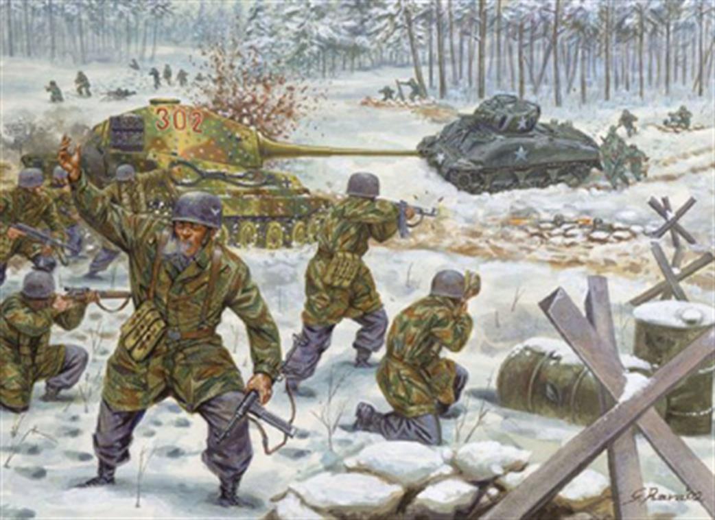 Italeri 1/72 6103 Battle of the Bulge Wargaming Box Set