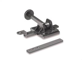 Manually worked point lever for Peco points. Suitable for turnouts in scales from O to G.Easy assembly kit supplied with optional extension bar. Instructions included.