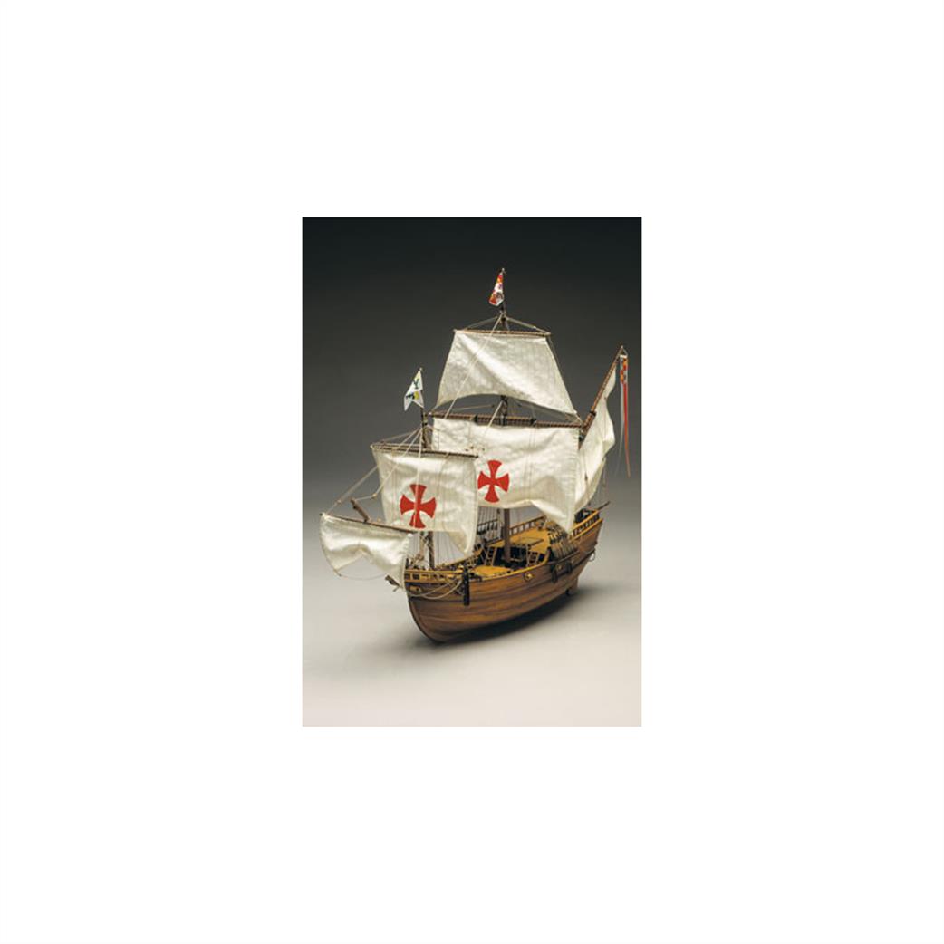 Mantua/Sergal 755 Pinta Caravel of Columbus Wooden Kit 1/50