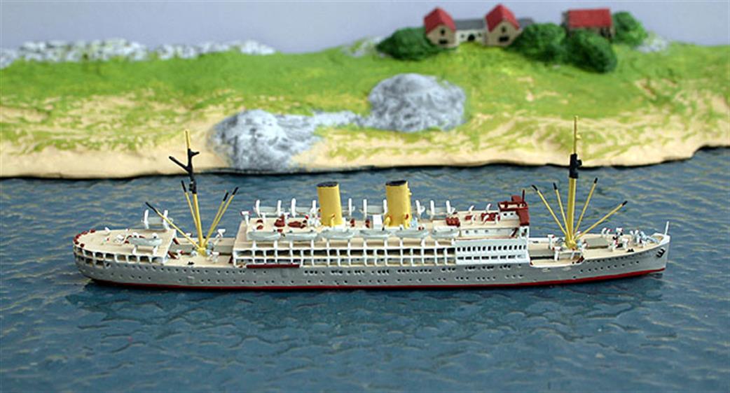 Rhenania 1/1250 Rhe180 SS Albertville, Compagnie Maritime Belge, 1927-37