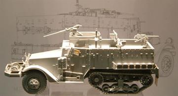 Incredibly detailed and is a 2-in 1 kit allowing either the M2 or M2A1 versions to be built from the box.
