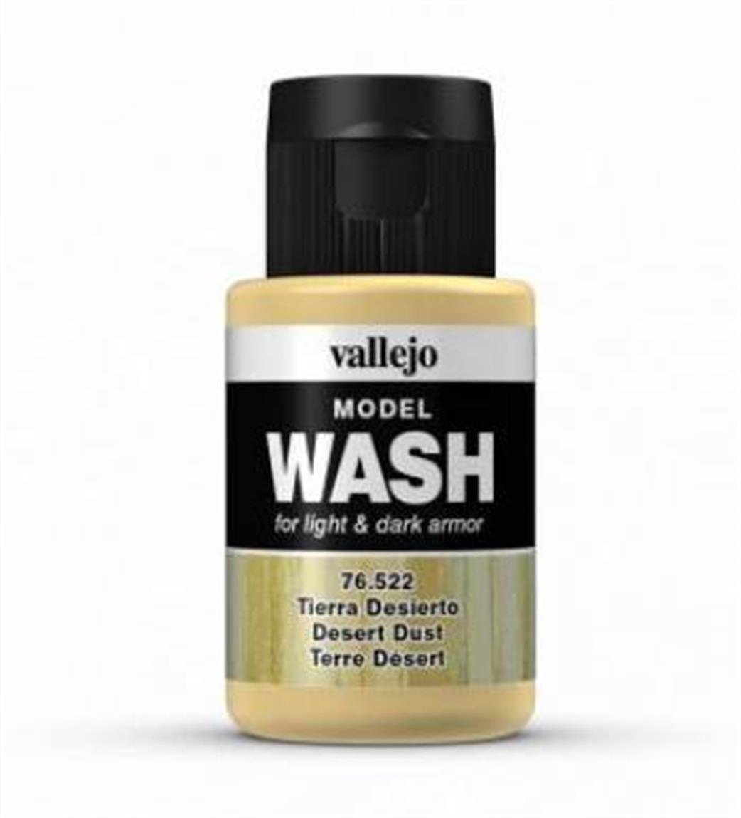 Vallejo  76522 Acrylic Weathering Wash Desert Dust 35ml Bottle