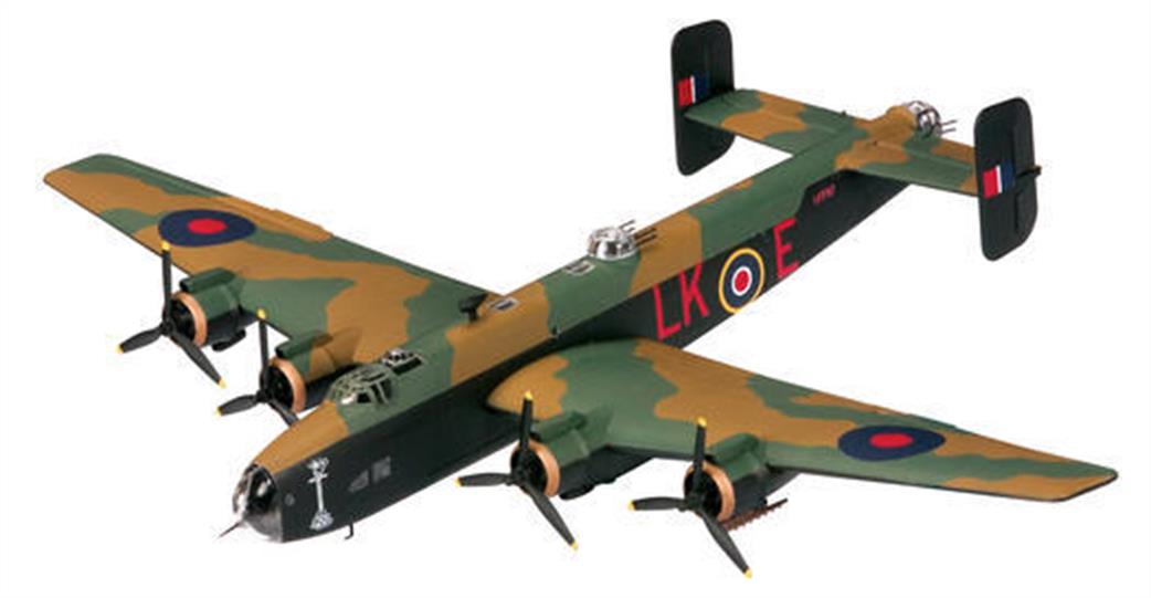Corgi 1/72 AA37202 Preowned HP Halifax RAF Bomber Cyril Barton VC Aircraft Model
